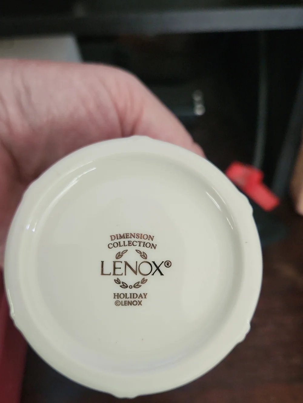 Lenox Ivory Holiday Porcelain Votive